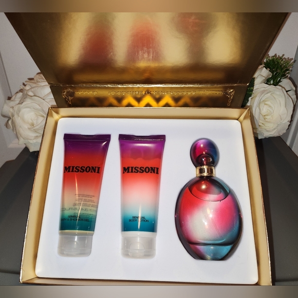 Missoni (2015) by Missoni EDP / Eau De Parfum Perfume 3 piece Gift Set;Brand New - Picture 2 of 16